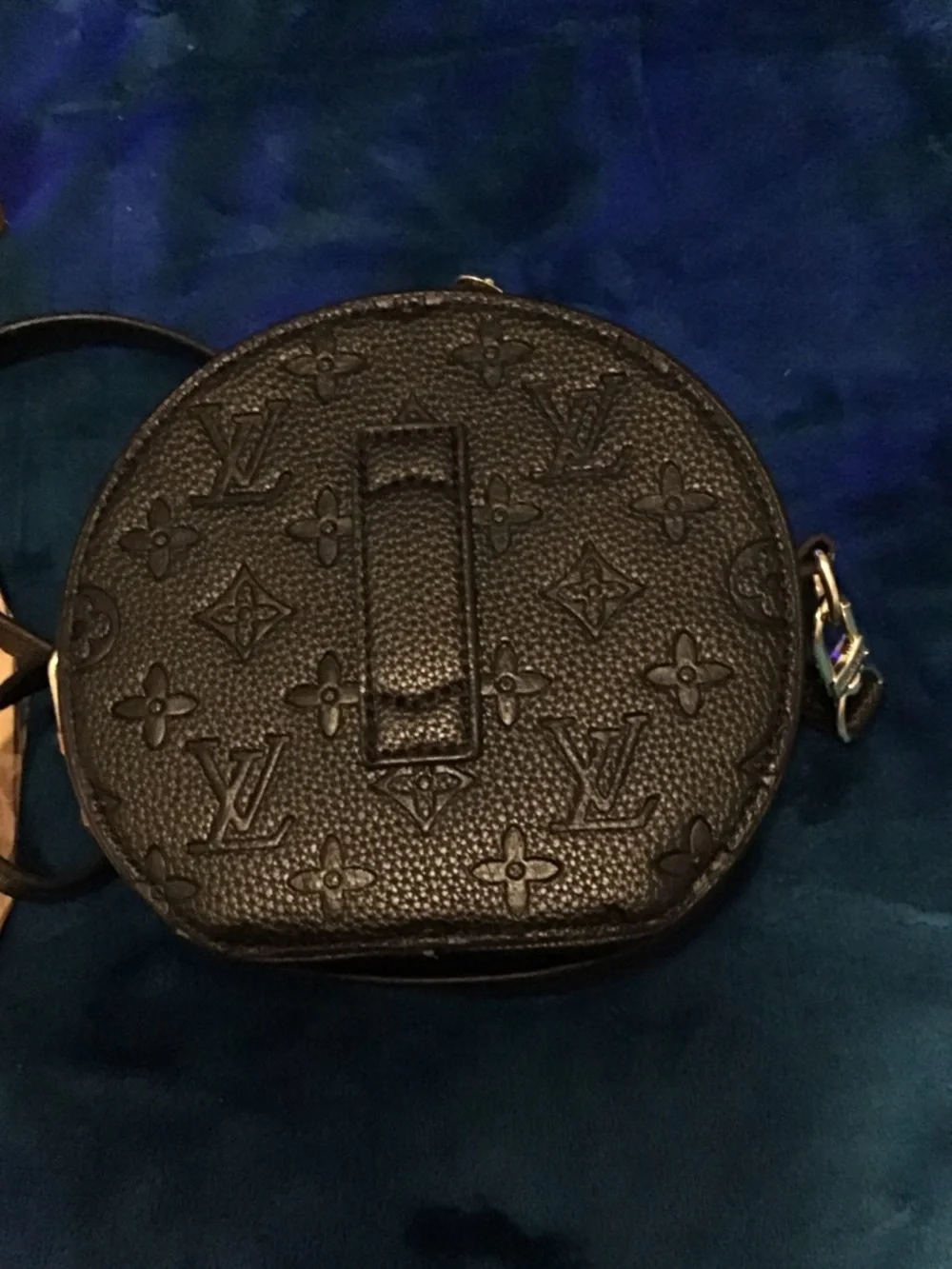 Louis Vuitton Black Round Crossbody with Gold Hardware - Picture 3 of 3